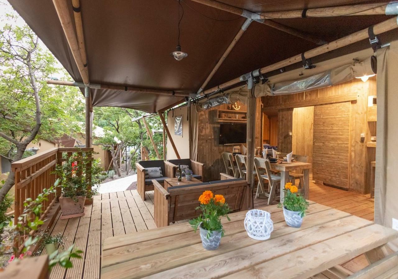 Fisherman'S Glamping Village Klimno Exterior foto
